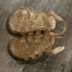 Rose gold Jelly Sandals